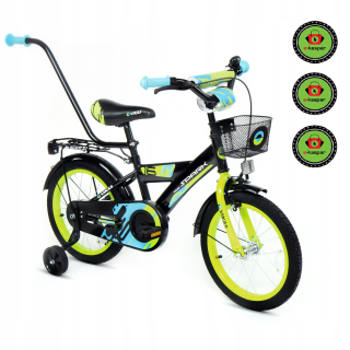 Detský bicykel Pro Bike 16 Dievčenský, 16" koleso, viacfarebné